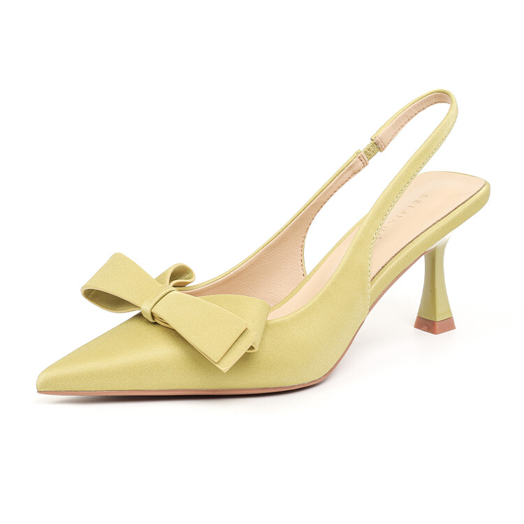 Туфли женские на высоком каблуке Beijiani, цвет Light Yellow
