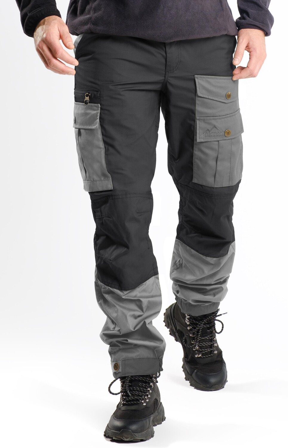 

Брюки Normani Outdoor Sports Herren Wanderhose Outdoorhose, цвет Grau/Anthrazit