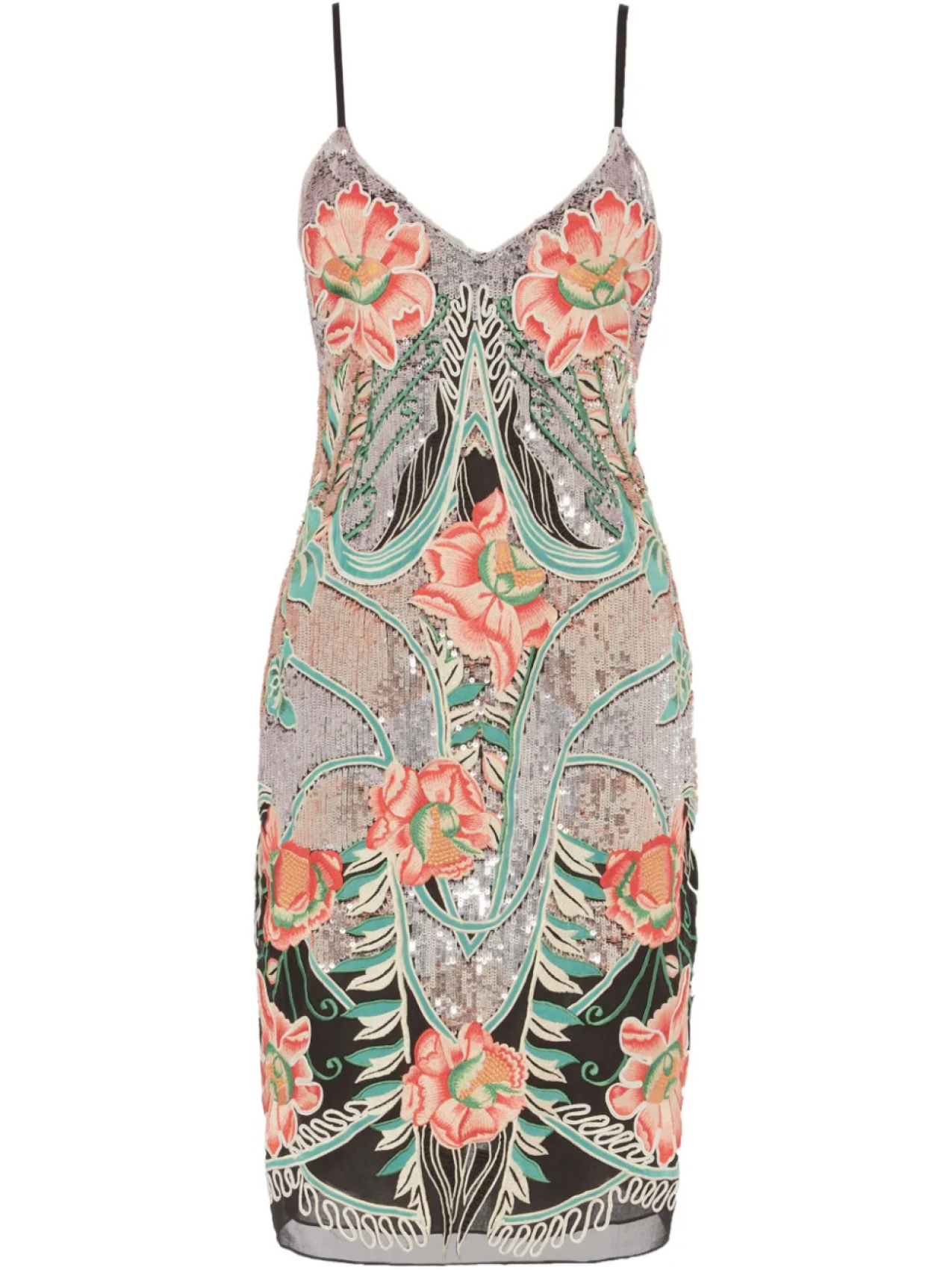 

Temperley London платье мини Gracia, черный