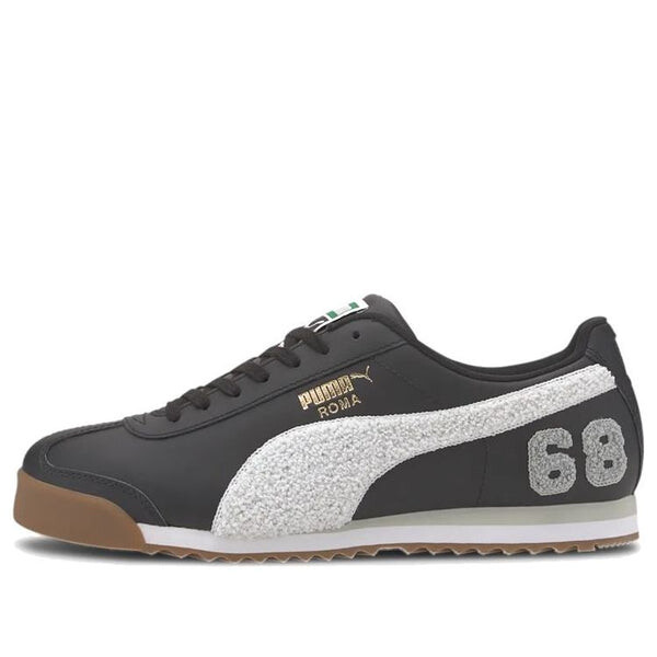 

Кроссовки roma '68 lux varsity 'black white' Puma, черный