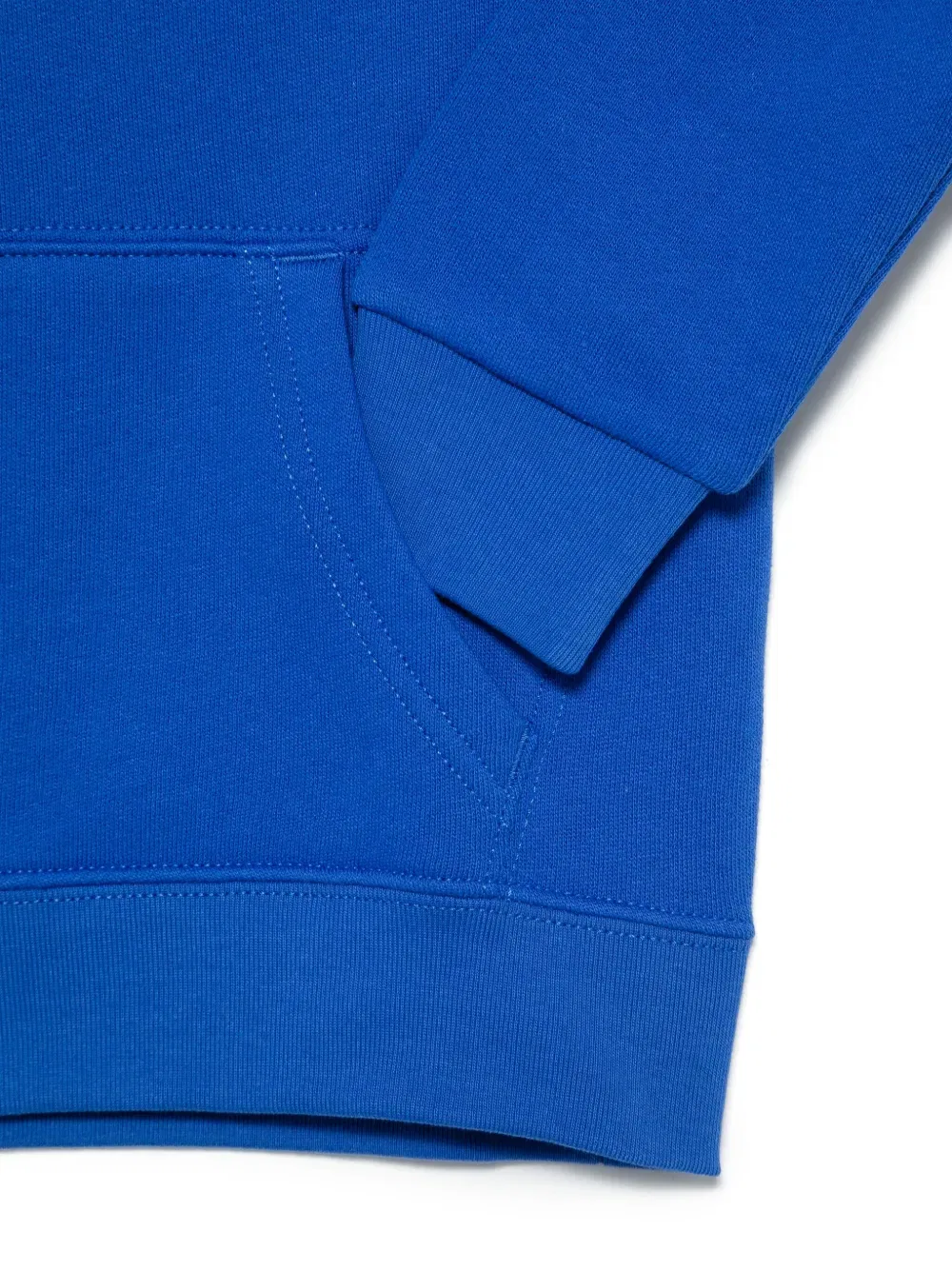 Худи с текстурой джерси Polo Ralph Lauren Kids, синий — фото 3