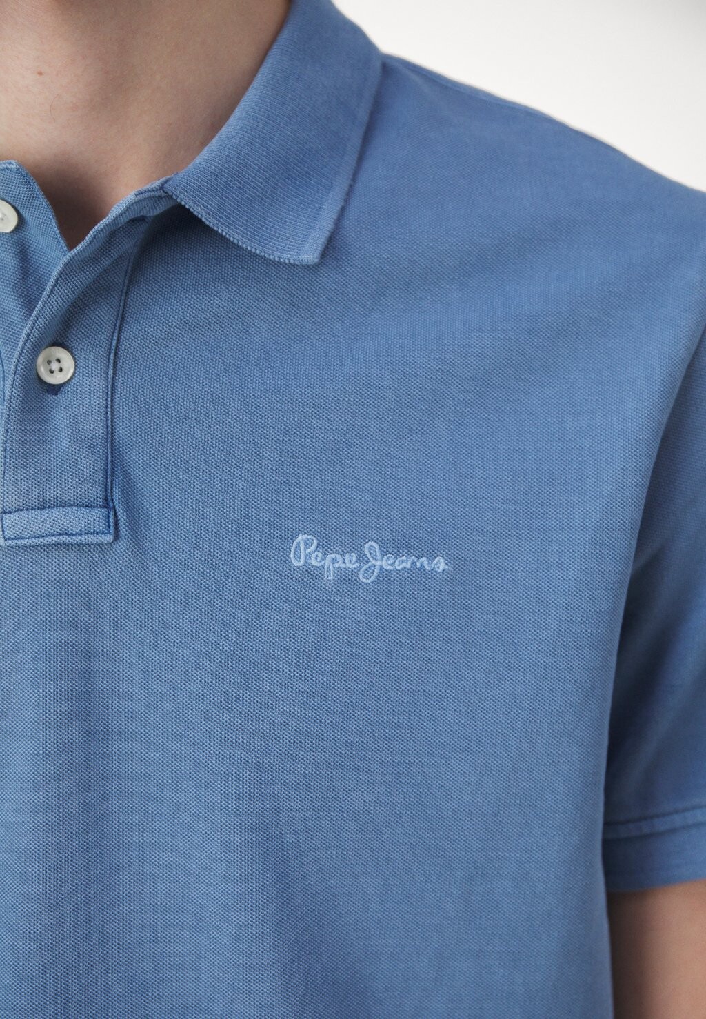 

Рубашка-поло New Oliver Pepe Jeans, синий