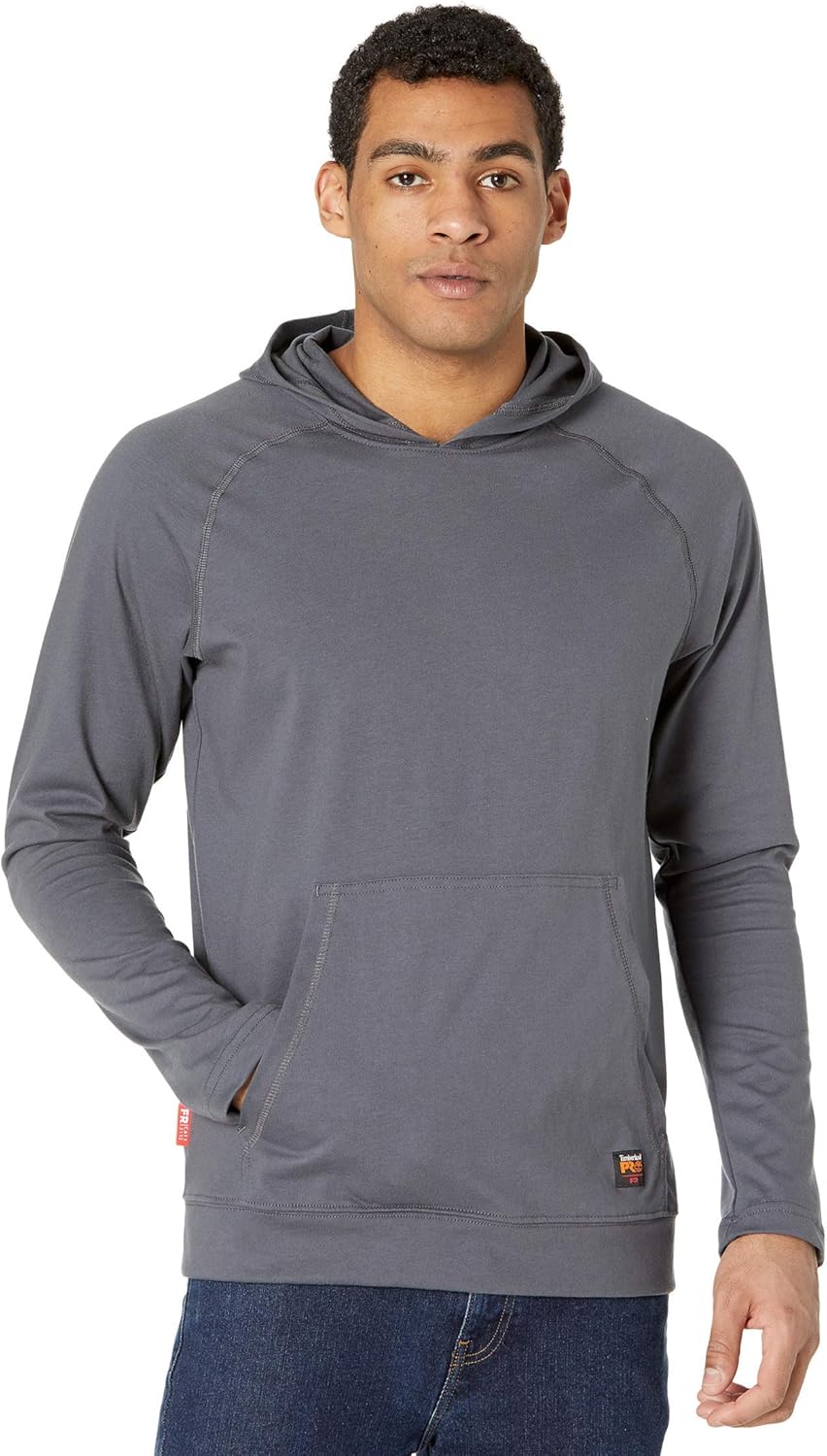 

Timberland PRO мужская хлопковая толстовка с капюшоном, Charcoal