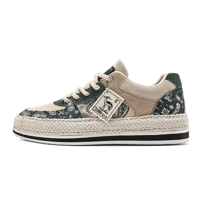 

Низкие, износостойкие, противоскользящие мужские кроссовки PLAY COBBLER, Beige Green