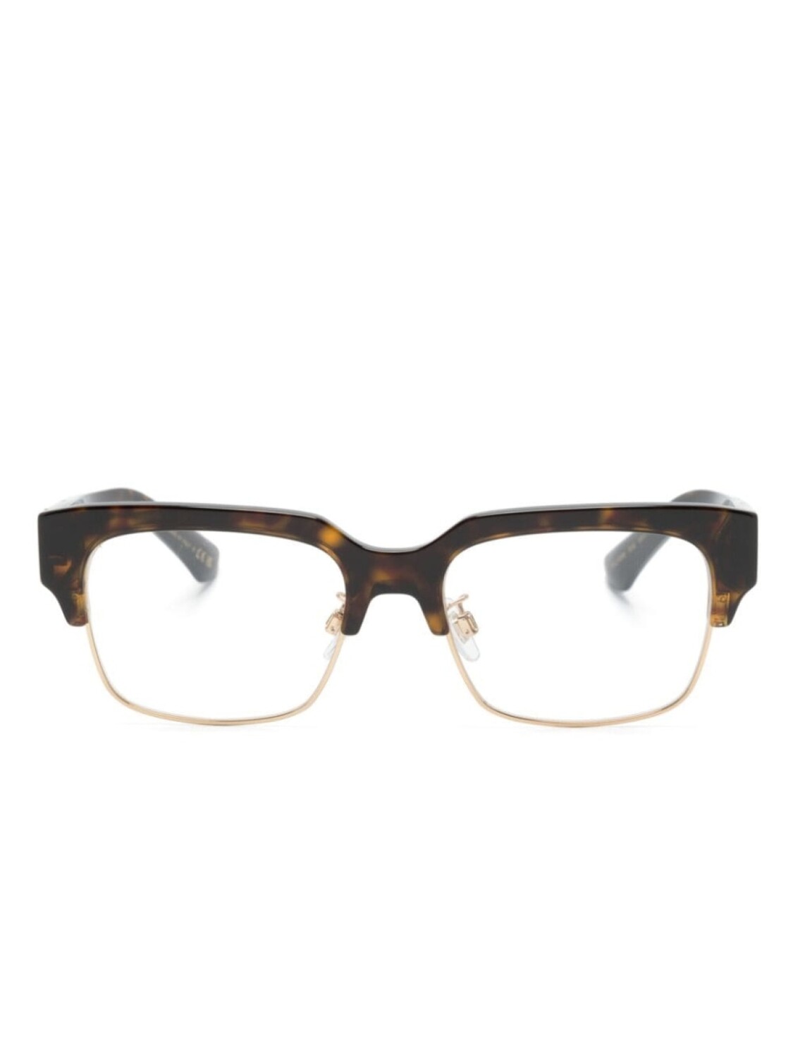 

Dolce & Gabbana Eyewear очки в квадратной оправе черепаховой расцветки, коричневый
