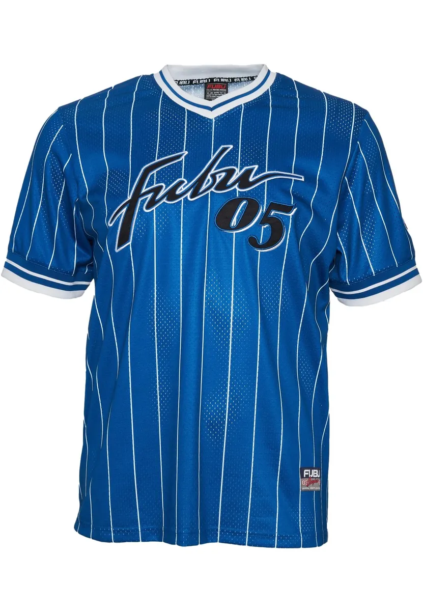 

Футболка Fubu " Fubu Men FM232-012-2 Джерси в тонкую полоску в стиле ретро "FUBU", белый