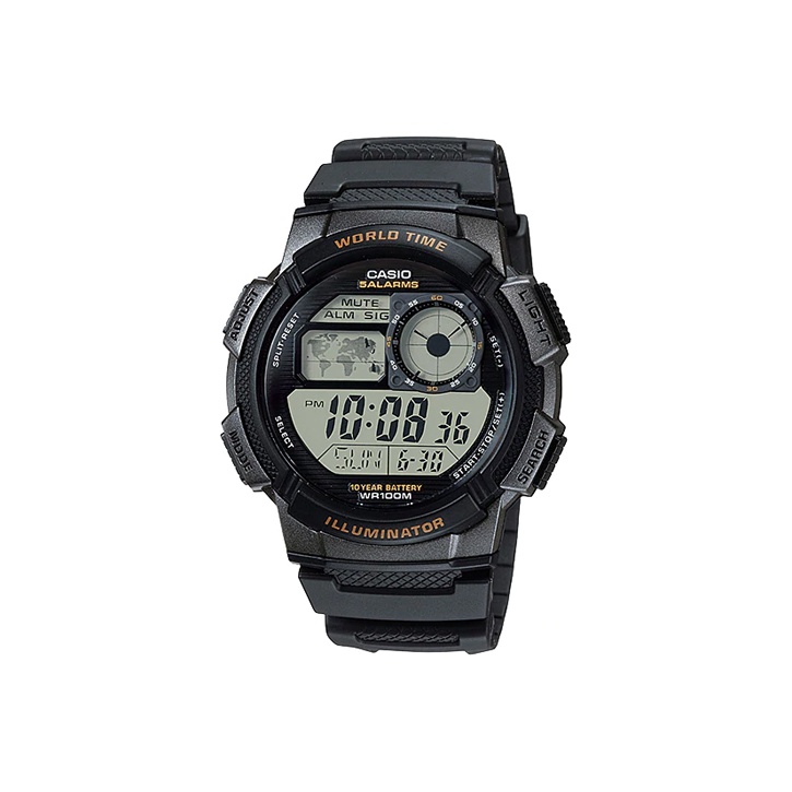 

CASIO Часы Men YOUTH Black Watch AE-1000W-1A
