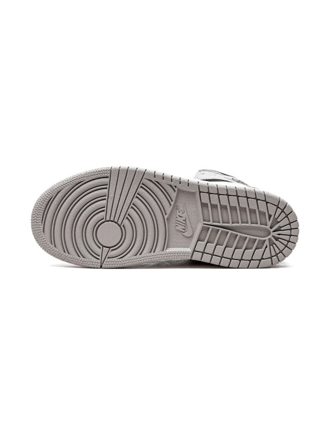 Jordan Kids кроссовки Air Jordan 1 Mid, серый — фото 4