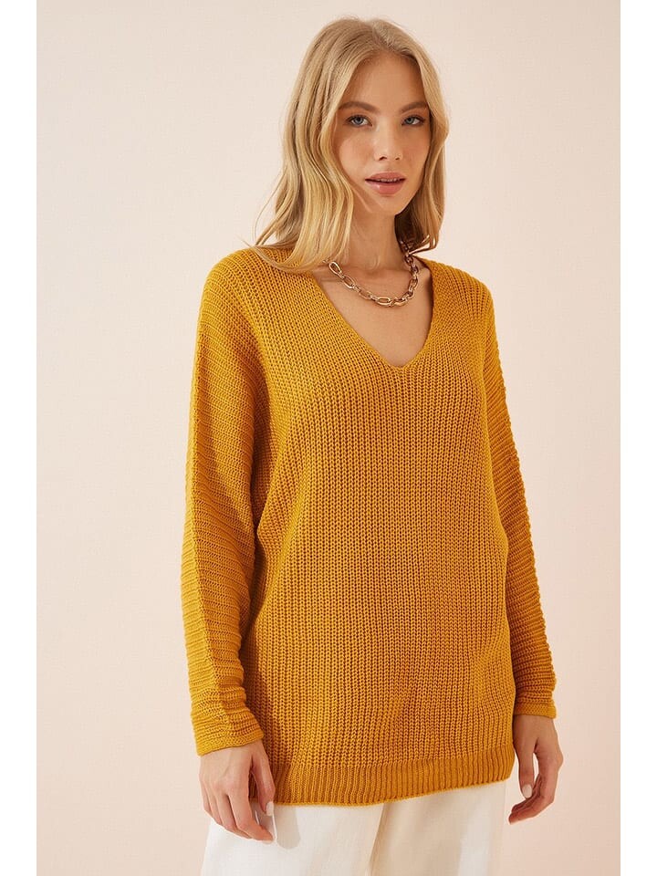 

Пуловер Happiness Istanbul Pullover, светло-коричневый