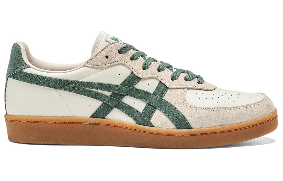 Кроссовки Onitsuka Tiger GSM, кремовый/зеленый/коричневый — фото 2