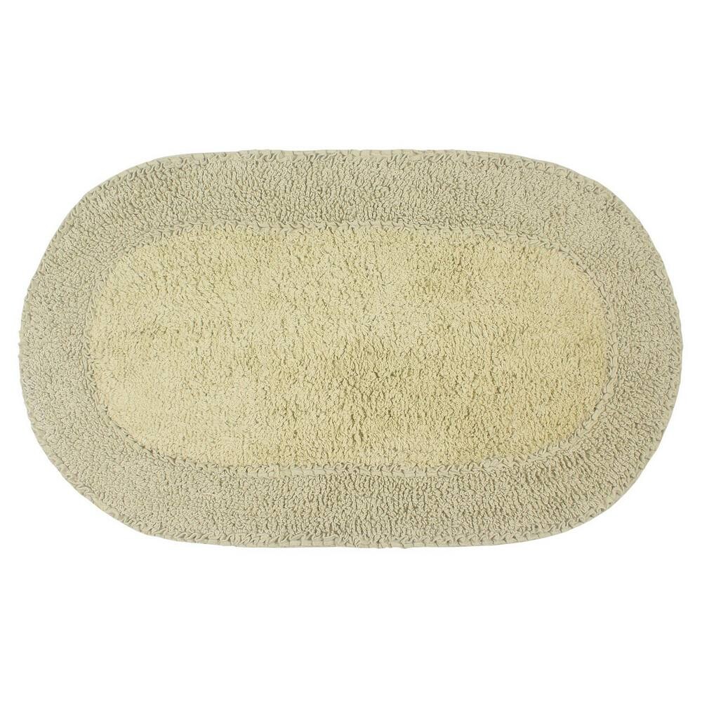 

Коллекция Home Weavers с двойными рюшами, 100% хлопковые тафтинговые очень мягкие и впитывающие коврики для ванной, цвет Sage