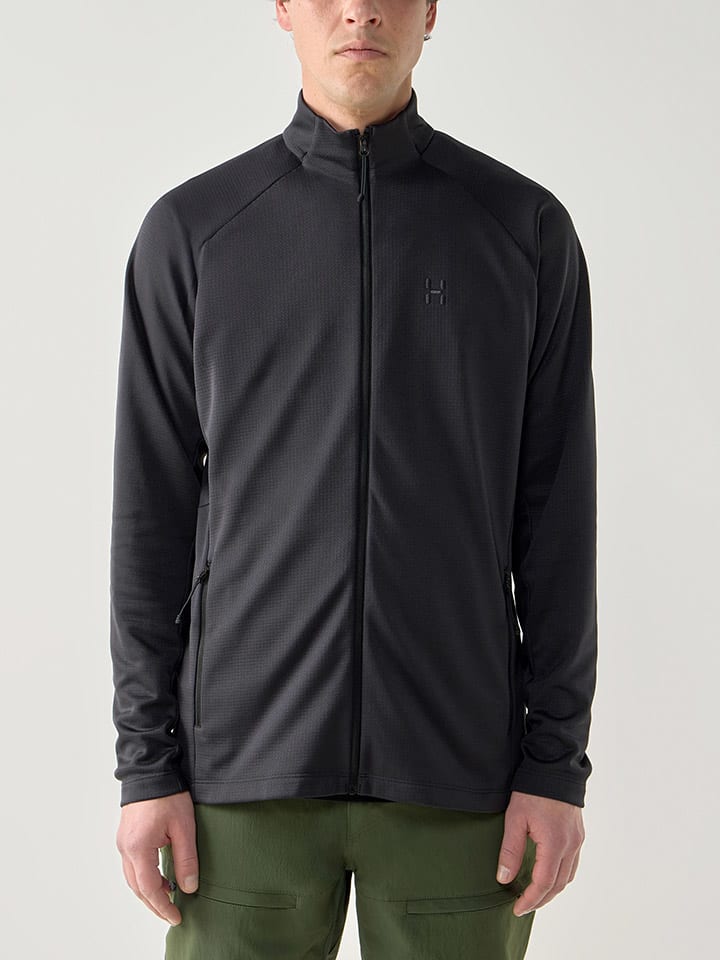 

Флисовая куртка "Korp Mid" черного цвета Haglöfs