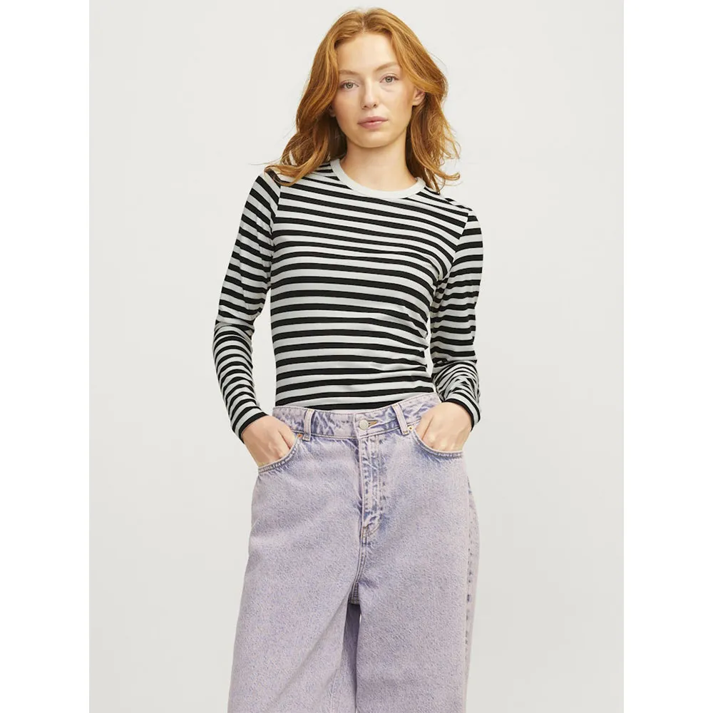 

Футболка Jack & Jones Celine Gigi Str Stripe JJXX, черный