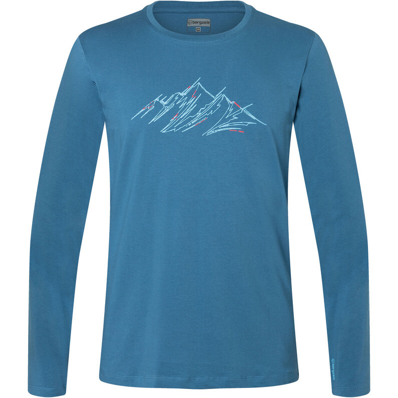

Мужская рубашка с длинным рукавом Bergzeit Bergzeit Basics, синий