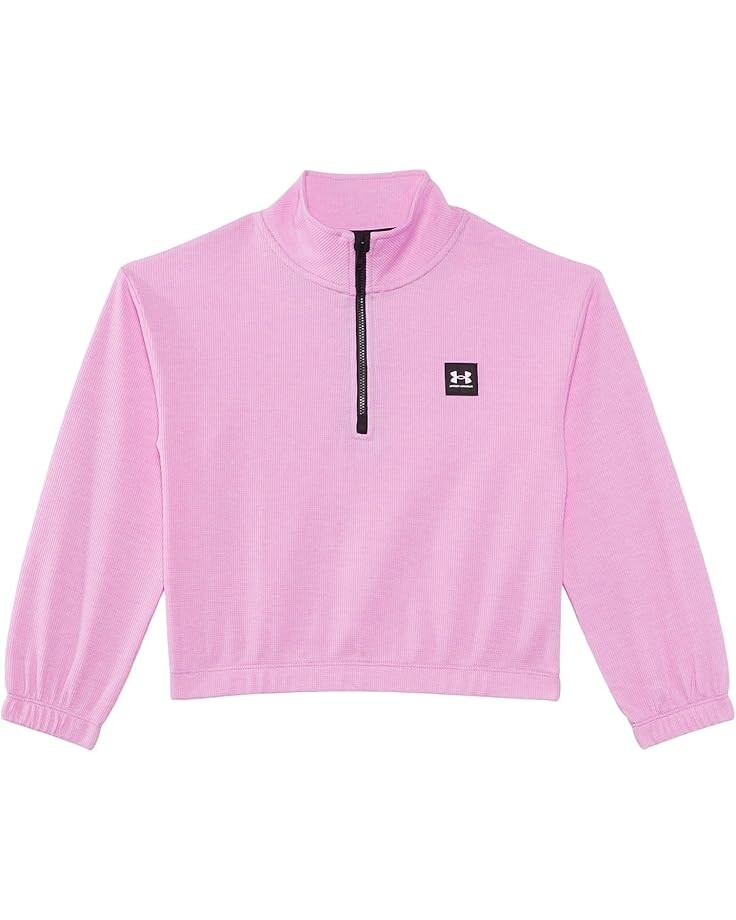 

Пуловер Under Armour Kids Thermal 1/4 Zip Pullover, цвет Pink Dawn