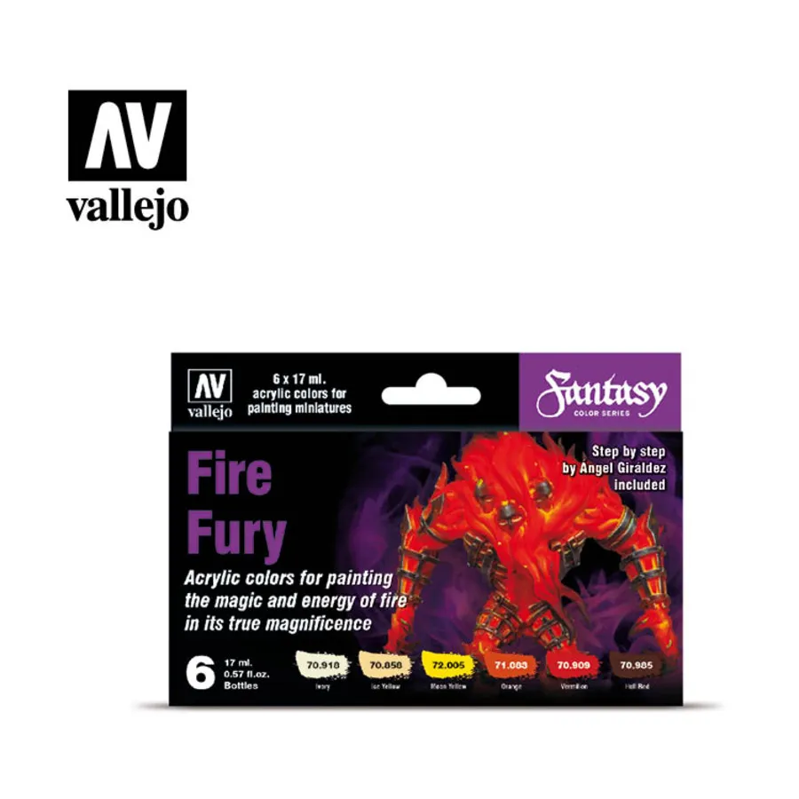 

Цвет модели Fantasy Colors - Fire Fury, Model Color - Sets