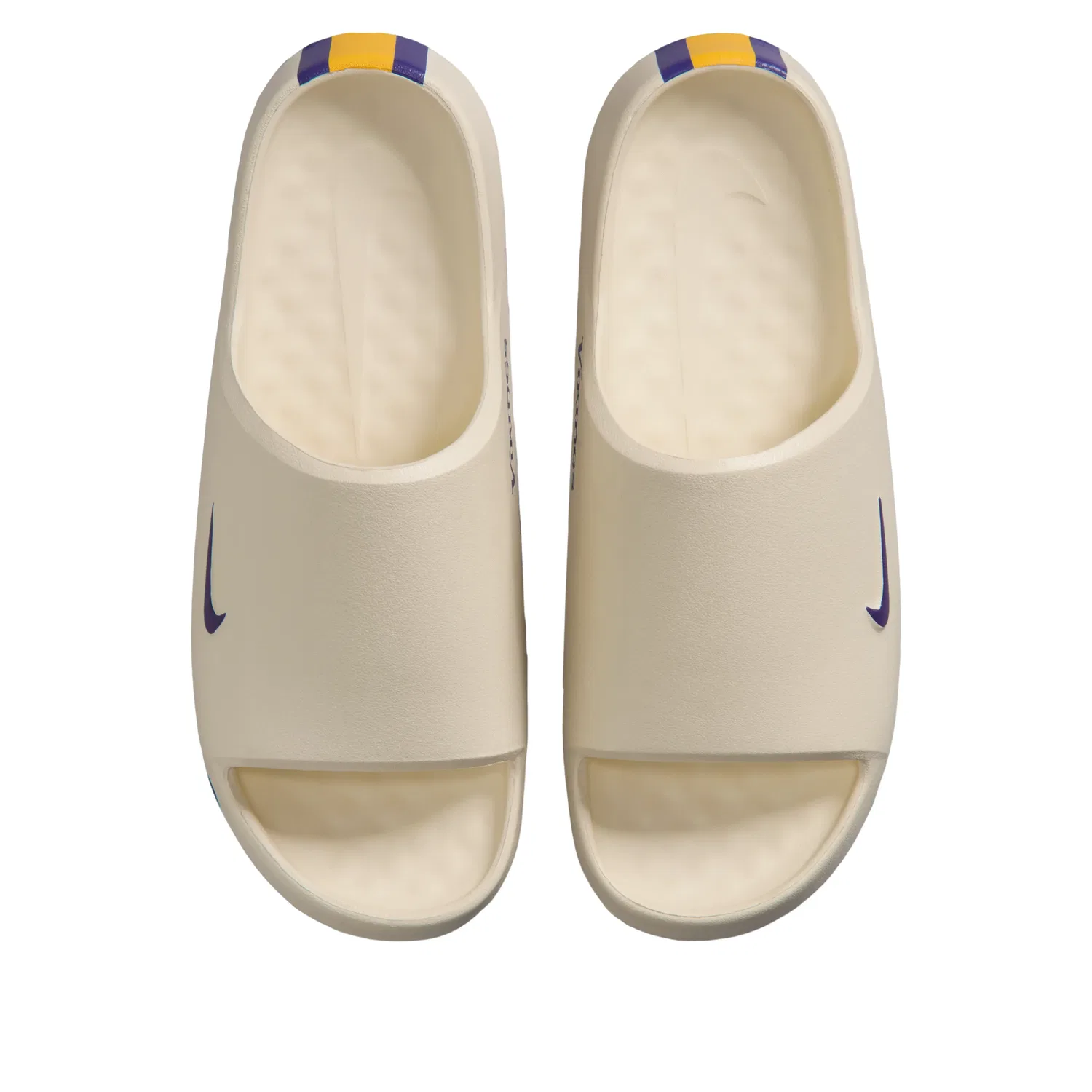 Шлепанцы Nike Calm Slides 'NFL Minnesota Vikings' IM7308-100, белый — фото 3