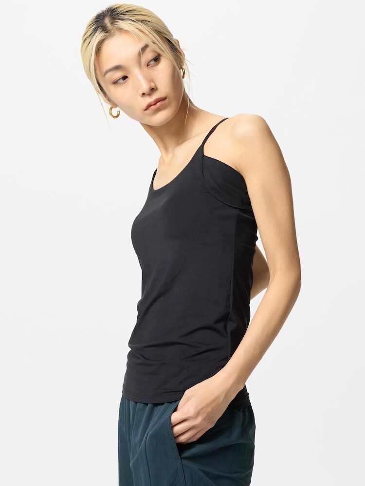 

Майка airism acetribra Uniqlo, черный