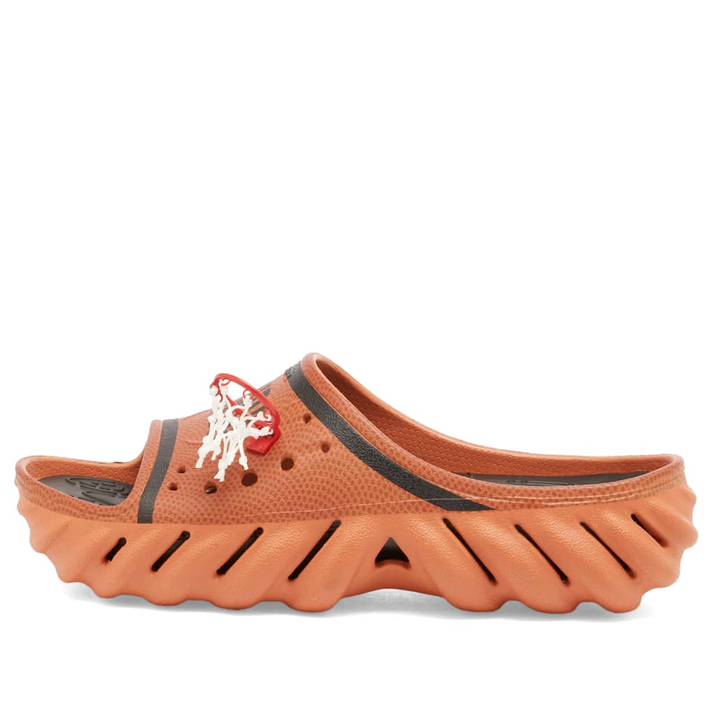 

Кроссовки X NBA Echo Slide Crocs, цвет sienna