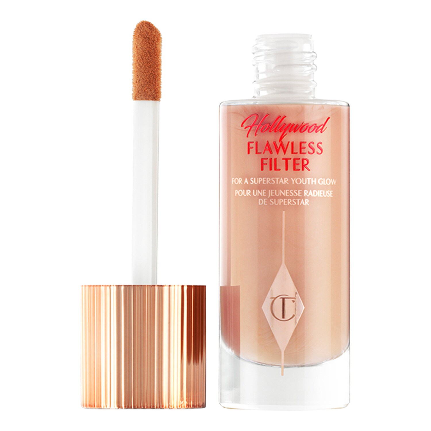 Жидкий хайлайтер Hollywood Flawless Filter Charlotte Tilbury, 3 Light/Medium 30 ml