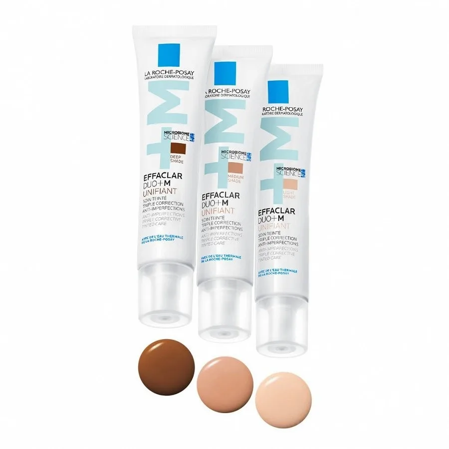 Набор La Roche-Posay — Тонирующий дневной крем Effaclar Duo+ M Unifiant Medium , medium, 40 мл — фото 2