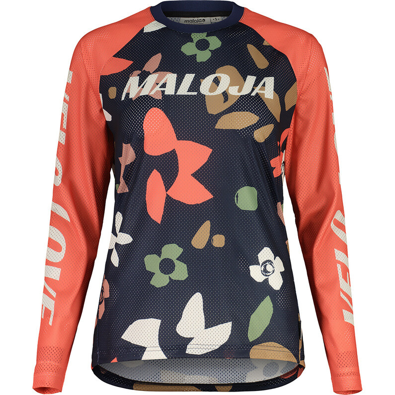 

Женский Эльферкофель М Длинный рукав Maloja, синий