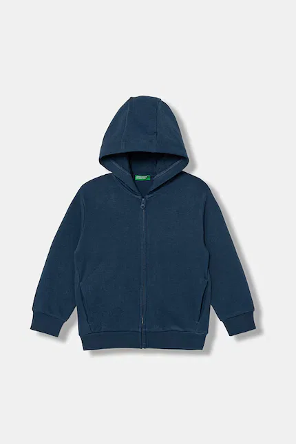 Кофта детская на молнии United Colors of Benetton, синий