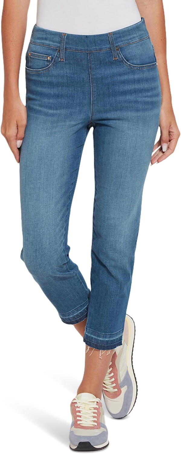 

Джинсы Lysse Toothpick Premium Denim Straight, цвет Authentic Midwash