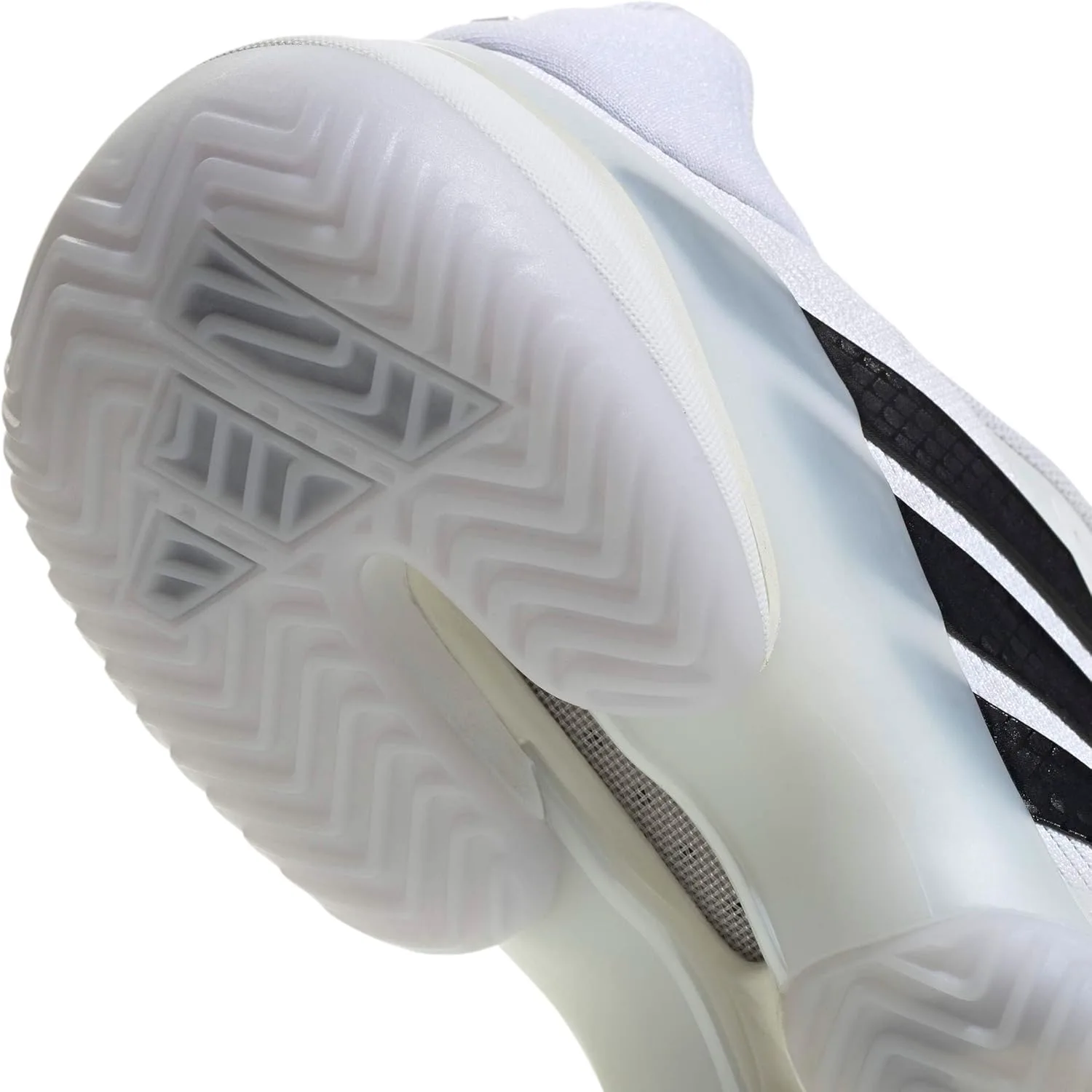 Мужские теннисные кроссовки Adidas Barricade 14, белый/черный — фото 2