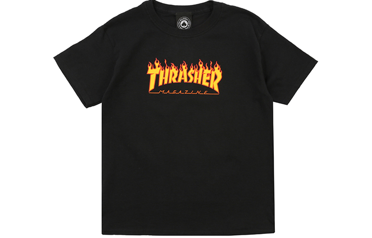 

Футболка для детей Crew Neck Moderate Thrasher, черный