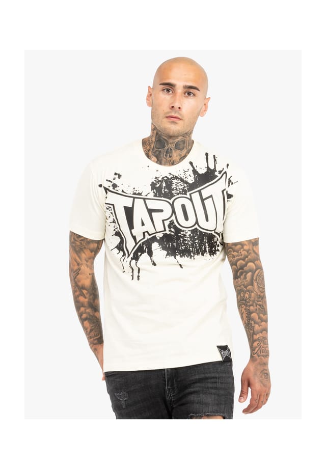 

Футболка обычного кроя с брызгами Tapout, мультиколор