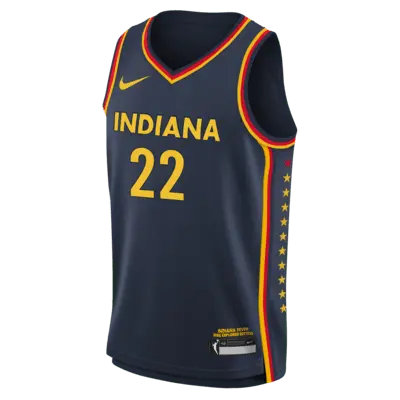 Джерси Nike Caitlin Clark Indiana Fever Explorer Edition, цвет College Navy