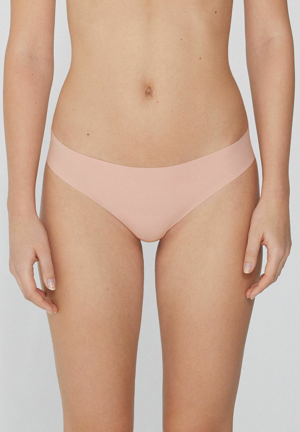

Трусы SLIP MIT OFFENKANTIGER VERARBEITUNG AUS MIKROFASER Tezenis, светло-розовый