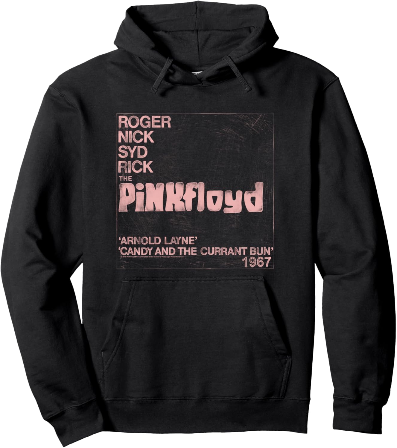 

Худи Pink Floyd Arnold Layne, черное Popfunk, Черный, Худи Pink Floyd Arnold Layne, черное Popfunk