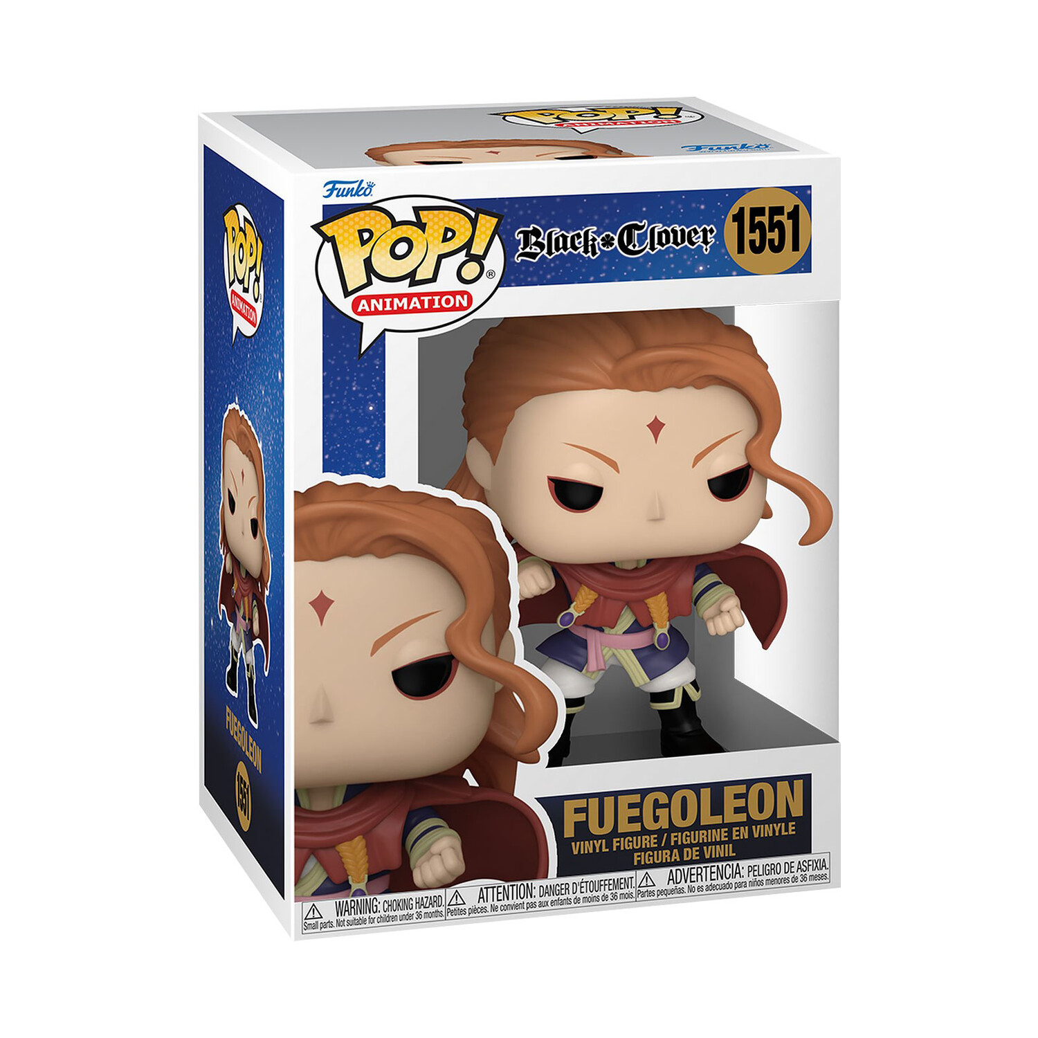 

Черный клевер - поп-фигурка Fuegoleon Funko