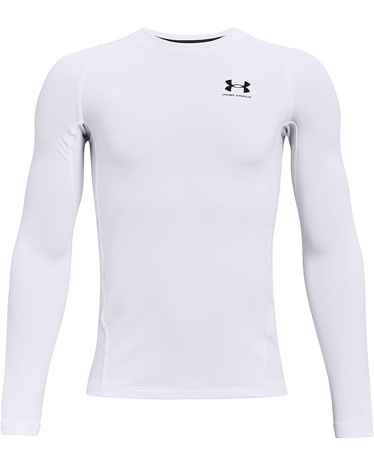 

Толстовка Under Armour Kids ColdGear Armour Long Sleeve T-Shirt, белый/черный