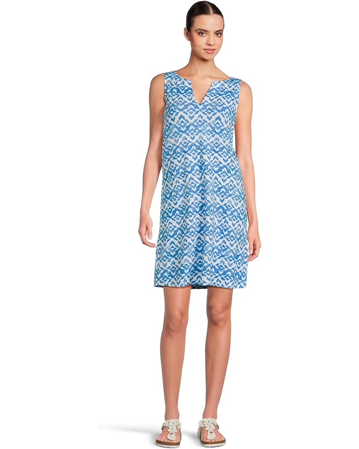 

Платье Tommy Bahama Darcy Coastal Tiles Short Sleeve Dress, цвет Como Blue