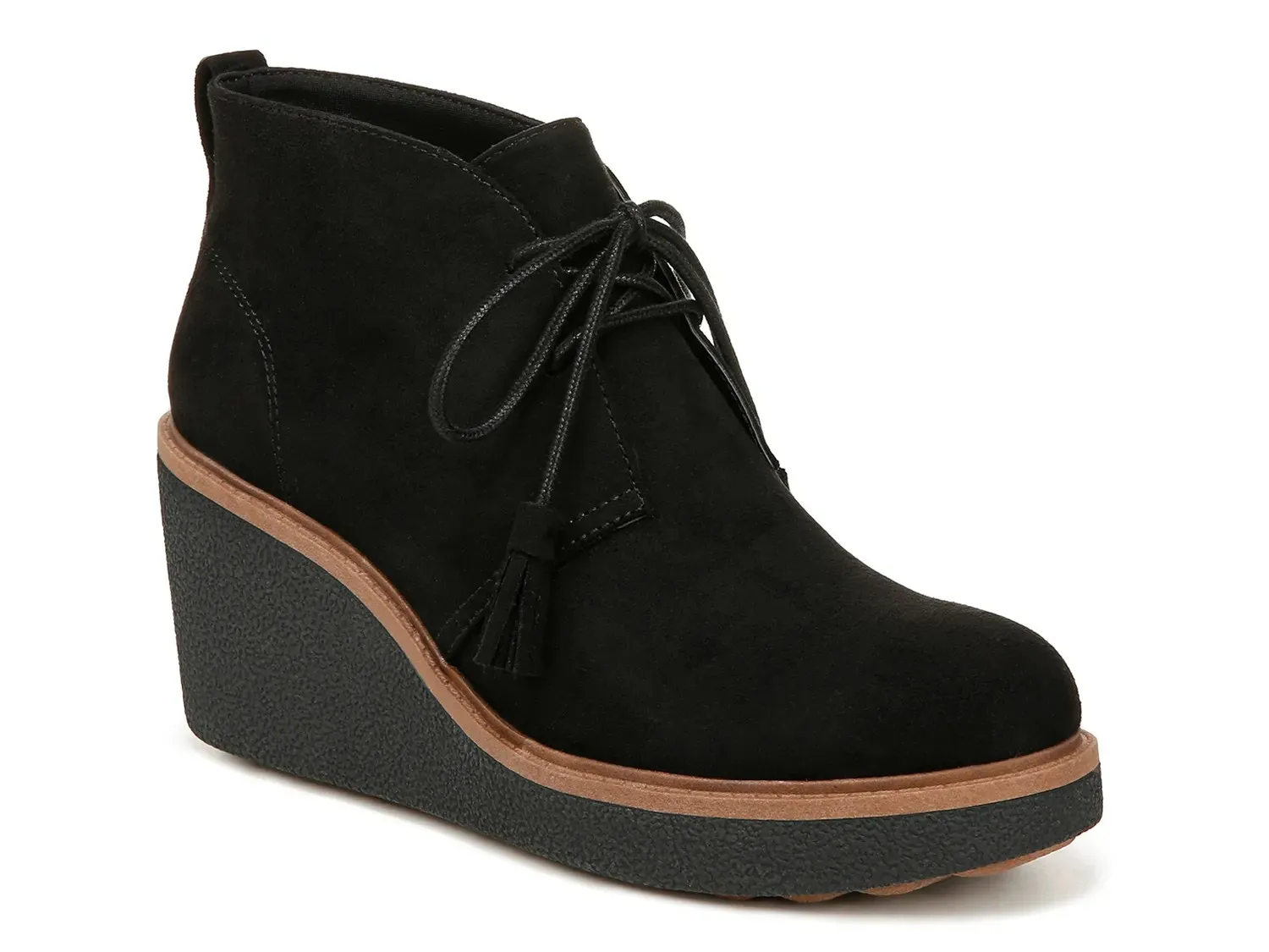 Dr. Scholl's Ботильоны Aurora Wedge Bootie от Dr. Scholl, черные