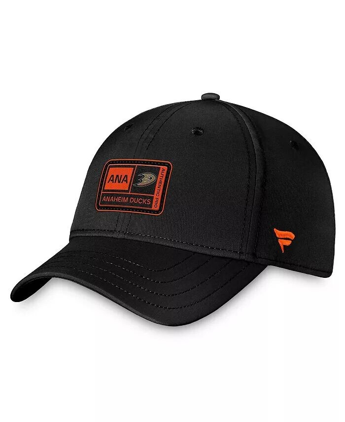 

Мужская черная кепка Anaheim Ducks Authentic Pro Training Camp Flex Fanatics