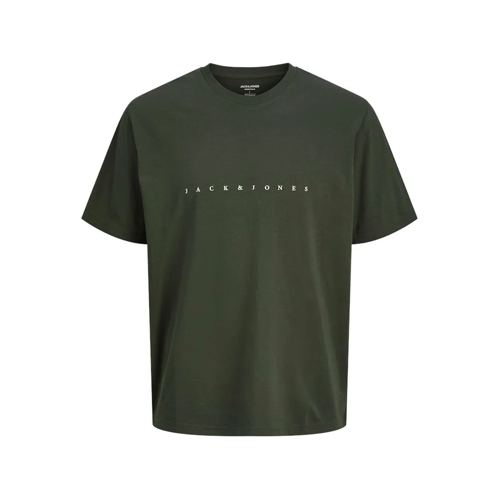 

Футболка с коротким рукавом Jack & Jones Star Plus Size, зеленый