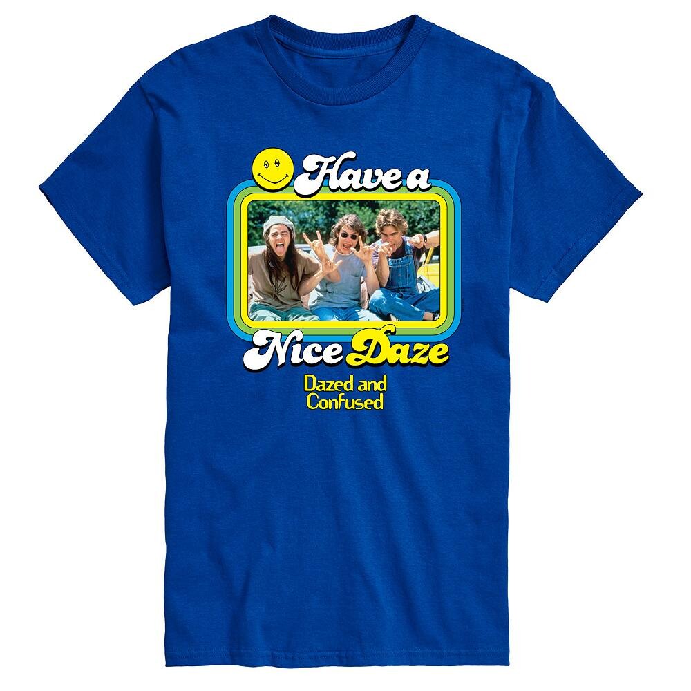 

Мужская футболка с рисунком Dazed and Confused Have A Nice Daze Licensed Character, цвет Royal Blue