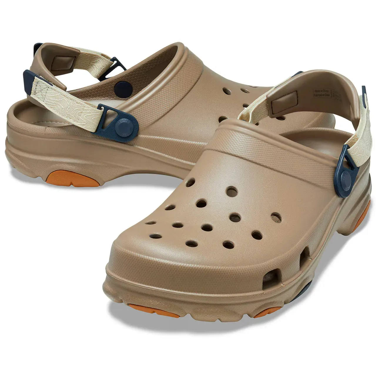 Унисекс сабо Classic All Terrain Clog Crocs, коричневый — фото 2