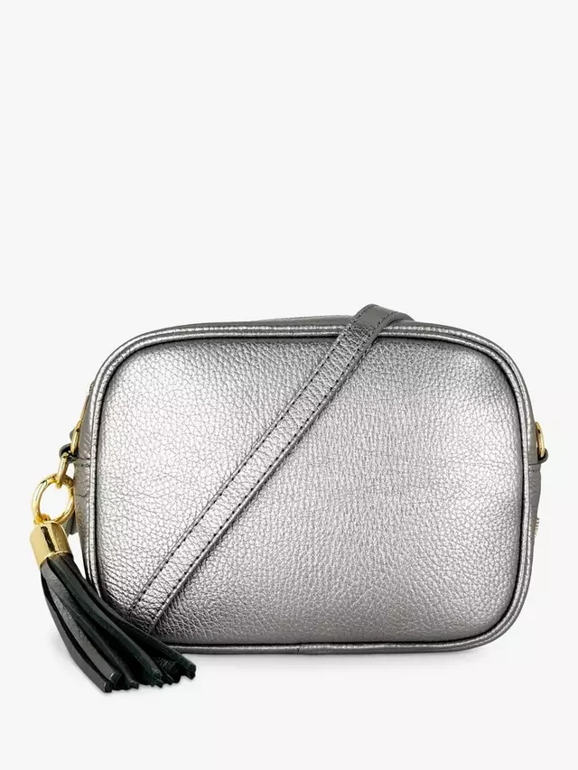 

Сумка кросс-боди Apatchy London Apatchy Leather, цвет pewter