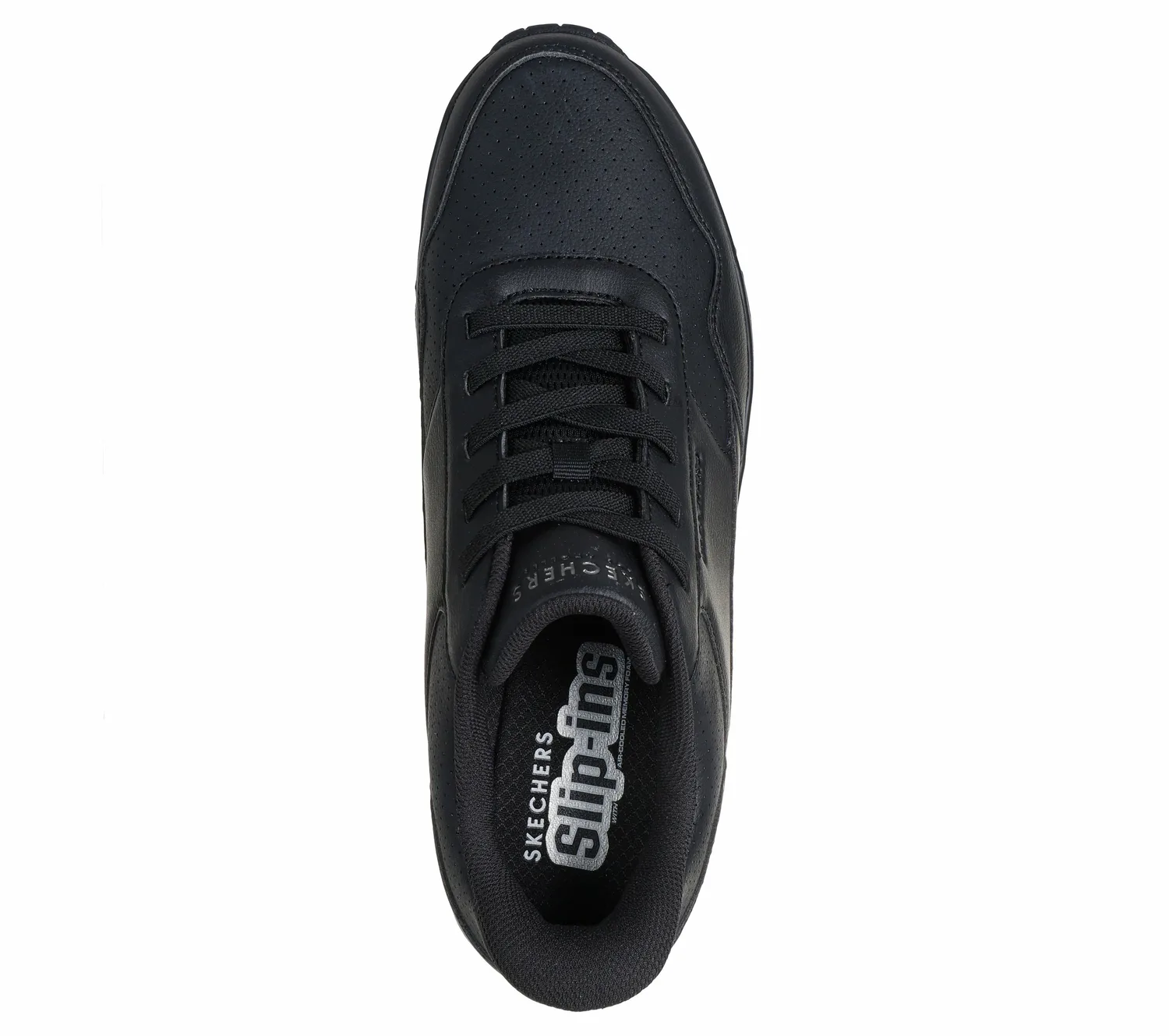 Слипоны: Uno - Banksia Lux Wide Skechers, BBK — фото 2