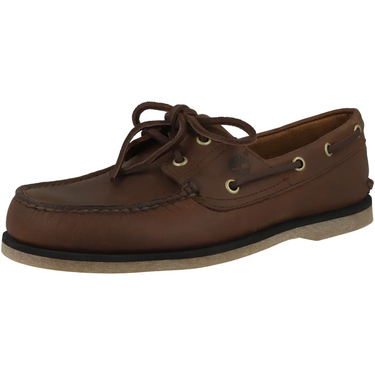Слиппер Classic Boat Shoe Timberland, темно-коричневый — фото 4