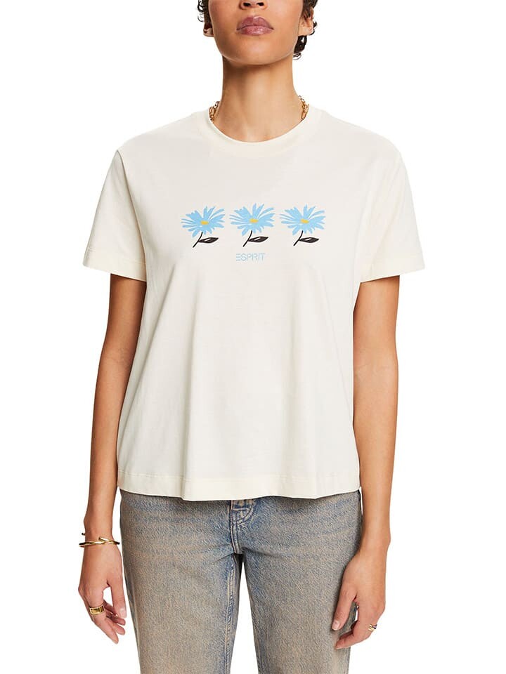 

Футболка ESPRIT Shirt, кремовый