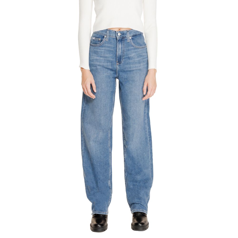 

Синие хлопковые джинсы и брюки Calvin Klein Jeans