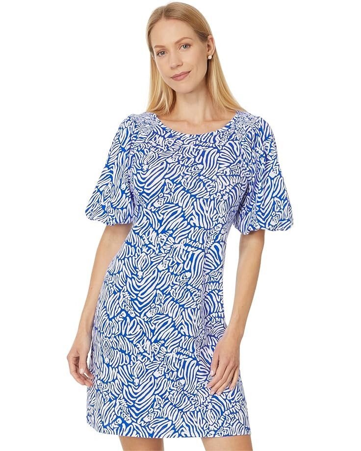 

Платье Lilly Pulitzer Rosen Dress, цвет Martinique Blue Zee Bebe