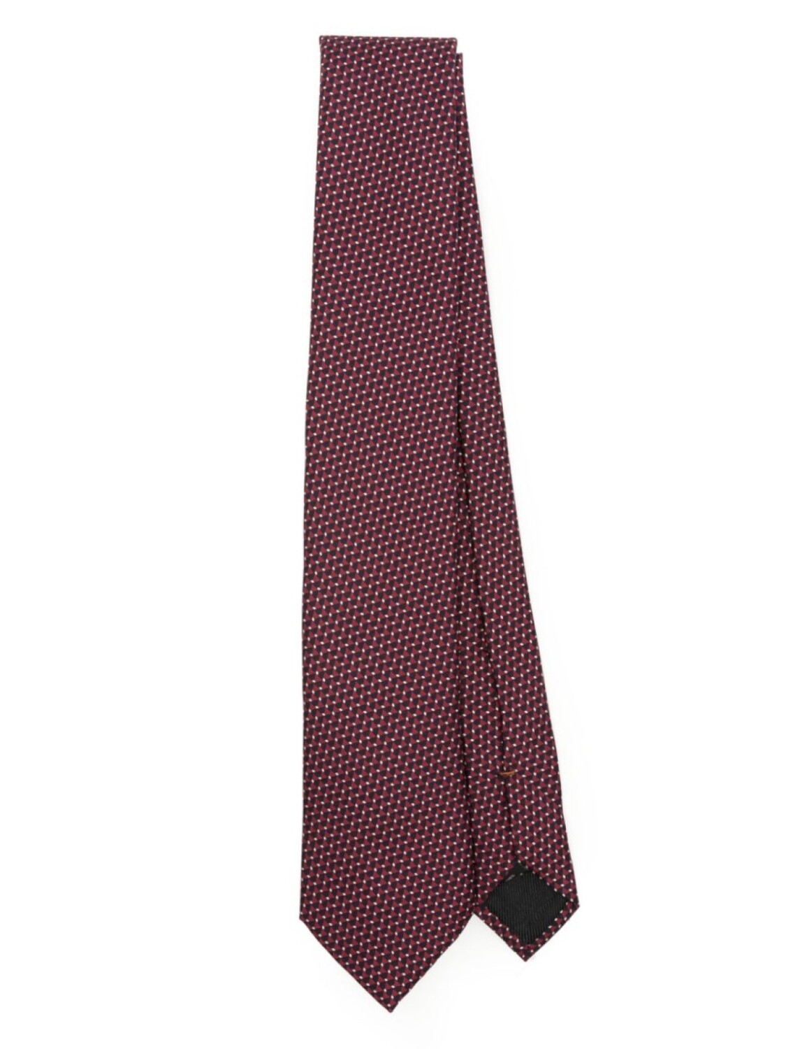 

Шелковый галстук Zegna, красный