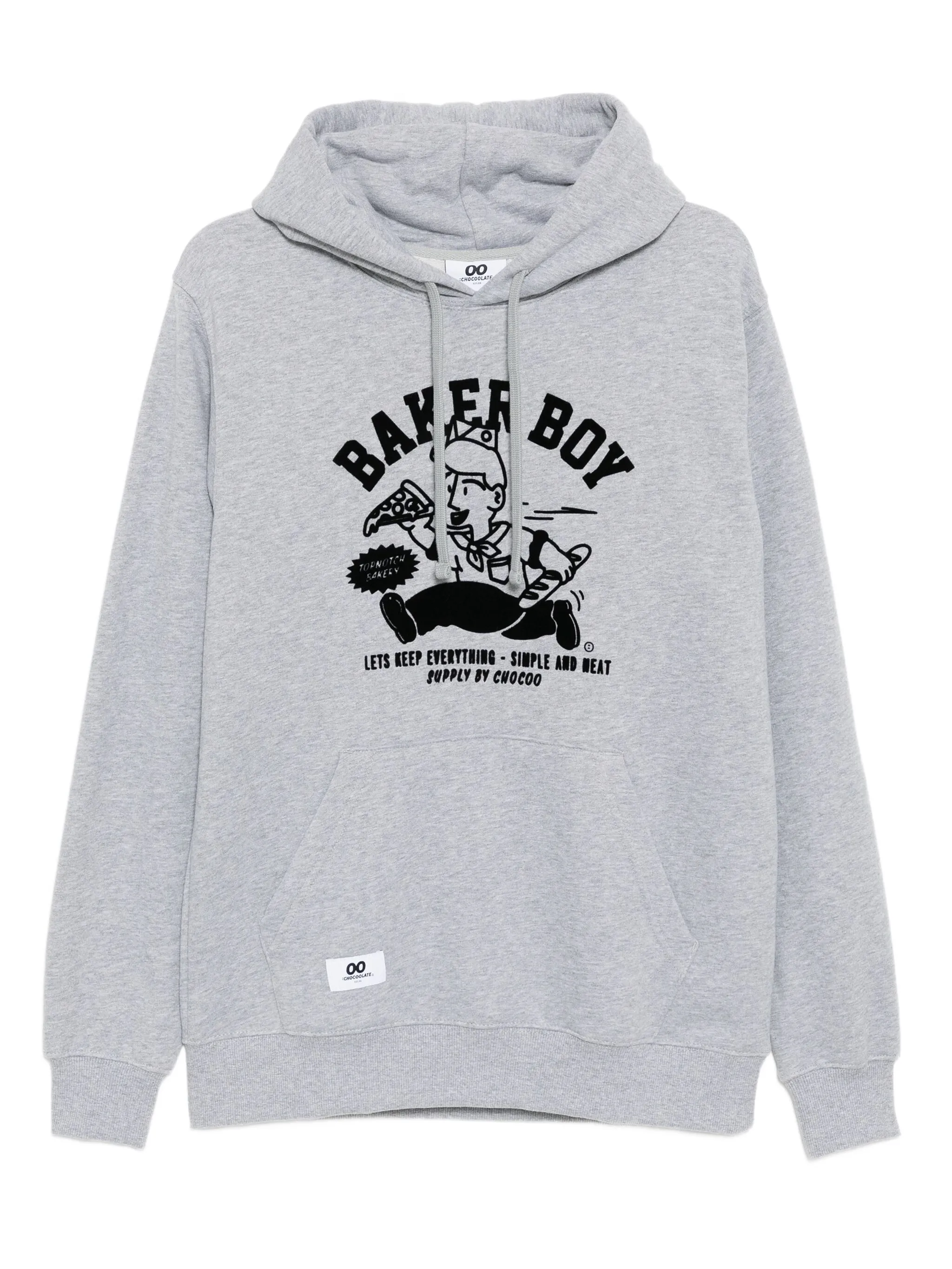 

Худи baker boy Chocoolate, серый